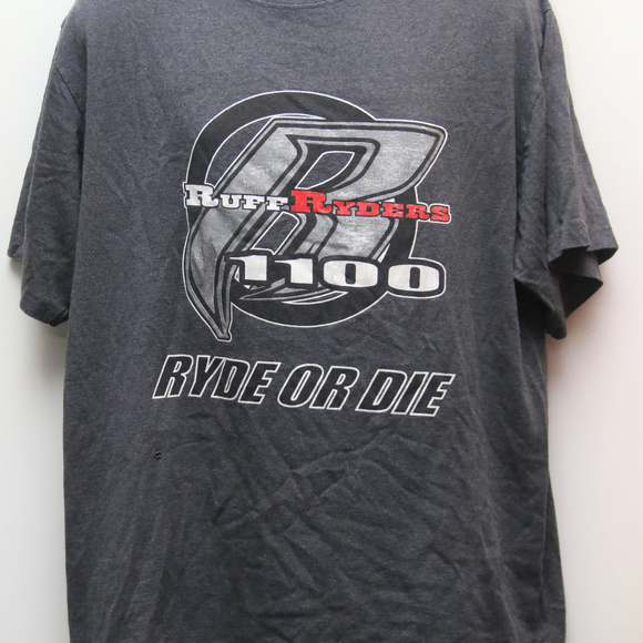 1999 Vintage "RUFF RYDERS- Ryde Or Die" Rap Tee - Picture 3 of 7